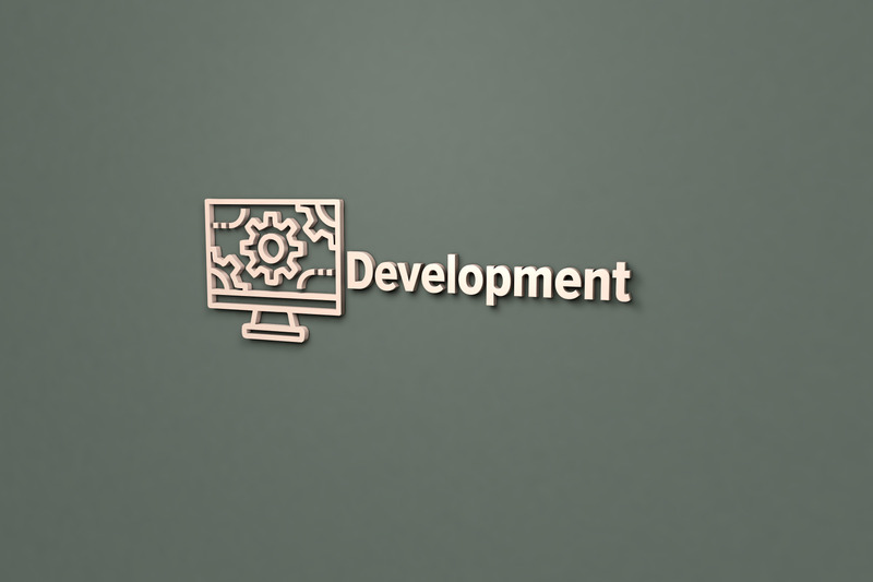 Developmentと書かれた看板